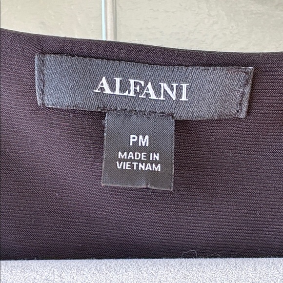 Alfani Black design Blouse - Picture 3 of 5